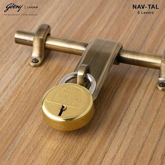 GODREJ NAV-TAL 6 LEVER 3KEYS (50MM)