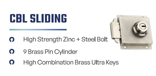 JAINSON CBL SLIDING LOCK