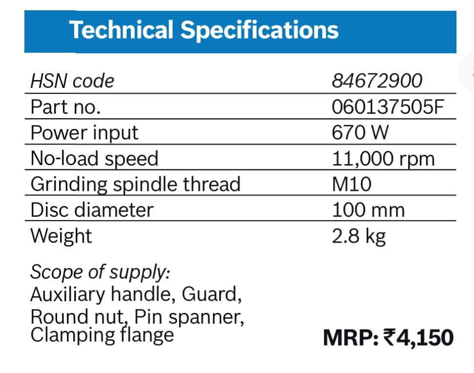 BOSCH GWS 600 PROFESSIONAL