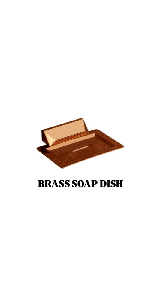 BRASS SOAP DISH