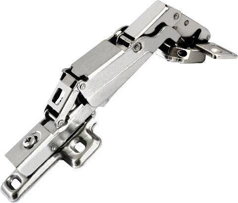 OZONE SOFT CLOSE WIDE ANGLE HINGE  WITH 2 & 4 HOLE MOUNTING PLATE