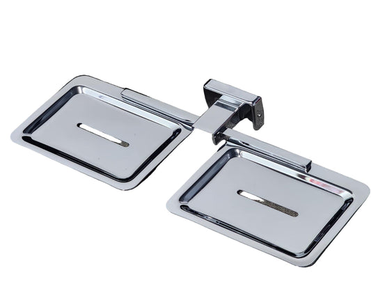 SOAP DISH DOUBLE (STAINLESS STEEL)