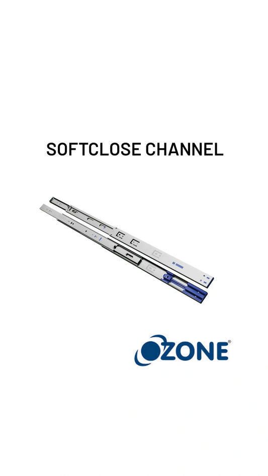 OZONE SOFT CLOSE 35KG DRAWER SLIDES