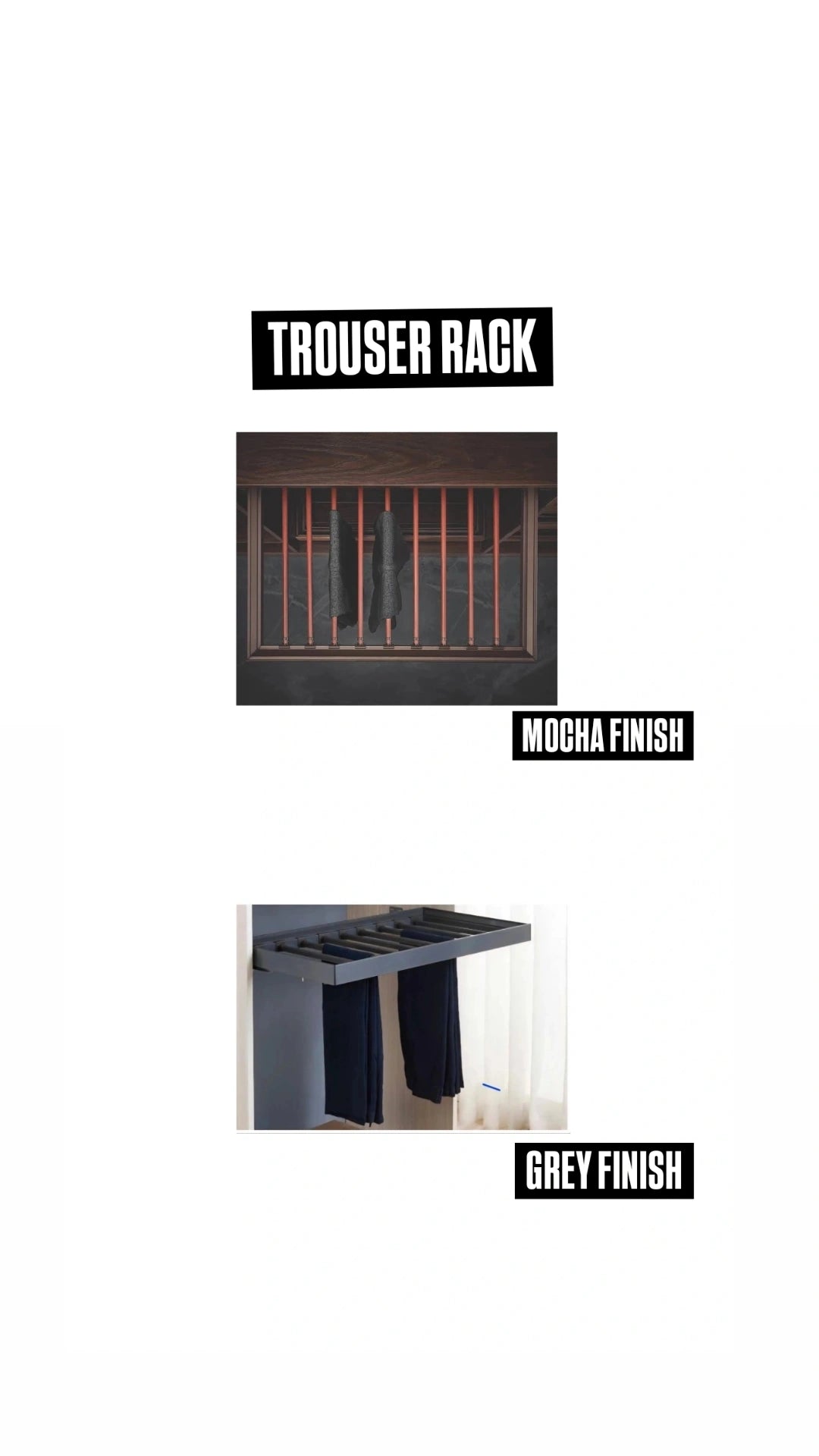 TROUSER RACK / MULTIPURPOSE RACK