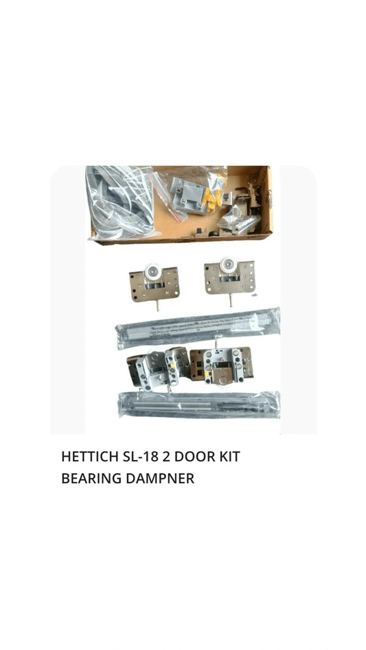 HETTICH SLIDELINE 18 : 2 DOOR KIT