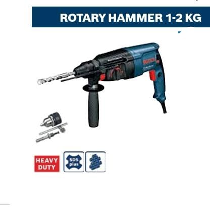 BOSCH GBH 2-26 DRE + DRILL CHUCK Professional (HAMMER MACHINE 26mm)