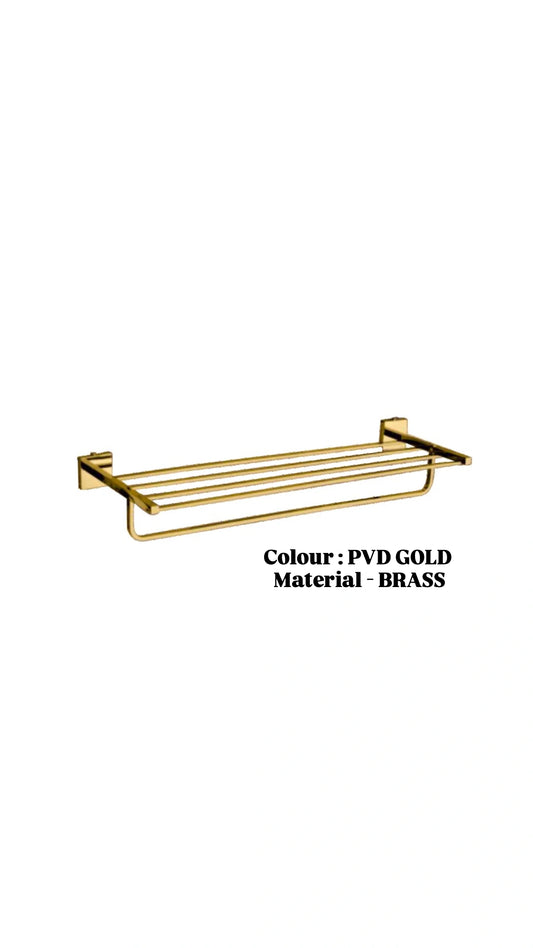 TOWEL RACK 24" (BRASS)