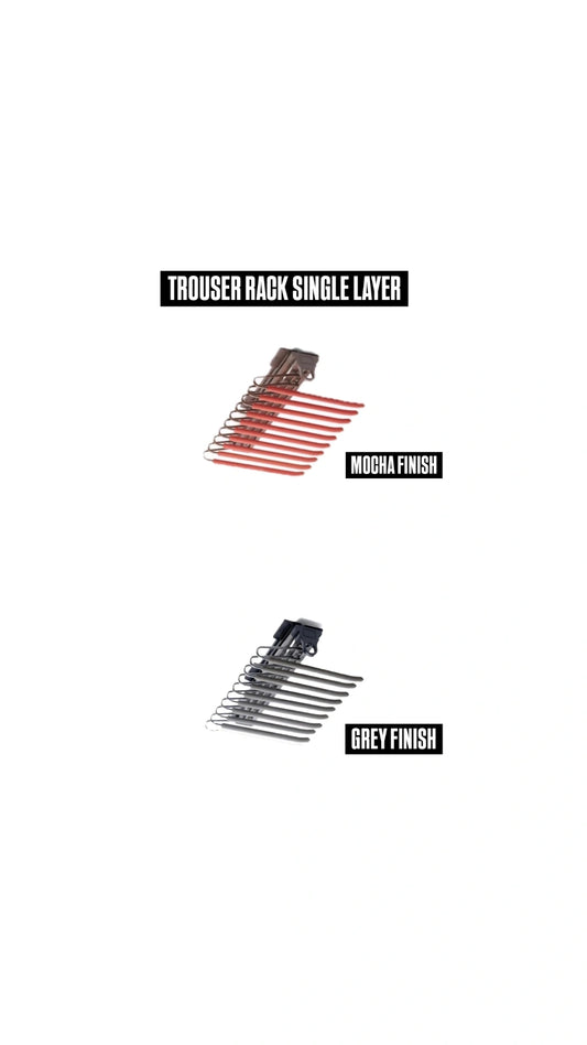 SINGLE LINE TROUSER RACK
