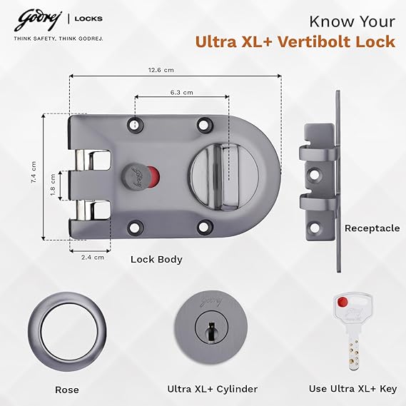GODREJ VERTIBOLT ULTRA XL+ 2C (WITH PRIVACY)