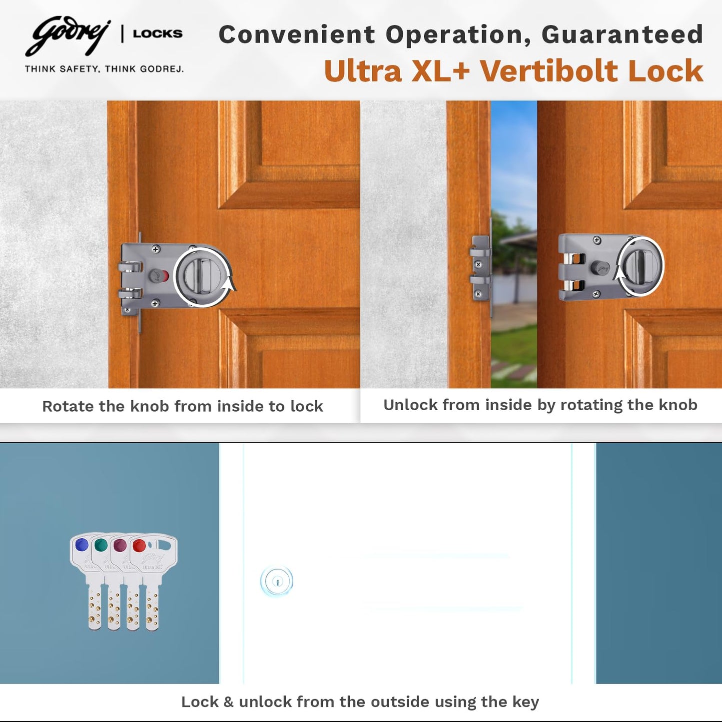 GODREJ VERTIBOLT ULTRA XL+ 2C (WITH PRIVACY)